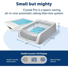 Load image into Gallery viewer, Self-Cleaning Cat Litter Box - Hands-Free Cleanup, Disposable Crystal Litter Tray