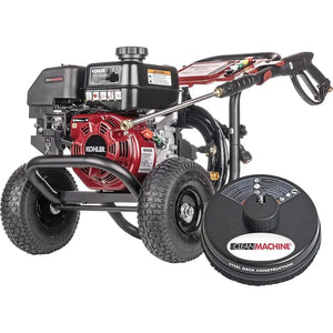 High-Powered CM61083 Clean Machine 3400 PSI Pressure Washer - 2.5 GPM, CRX Engine, Spray Gun Incl.