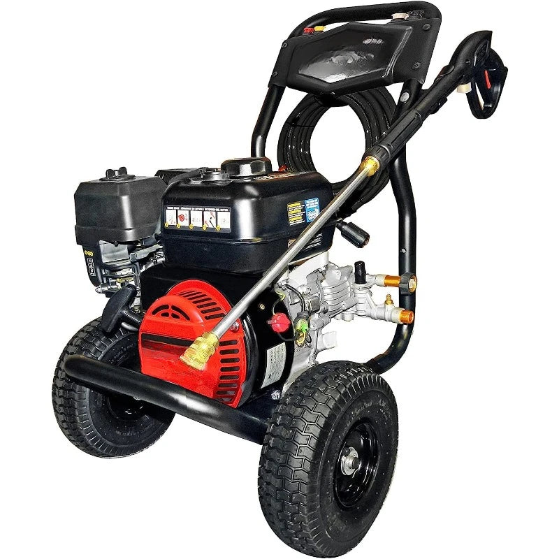 High-Powered CM61083 Clean Machine 3400 PSI Pressure Washer - 2.5 GPM, CRX Engine, Spray Gun Incl.