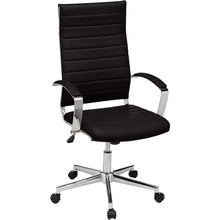 Load image into Gallery viewer, Ergonomic High-Back Computer Chair with Armrests, Lumbar Support &amp; 360° Swivel