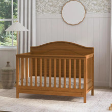 Load image into Gallery viewer, Chestnut 4-in-1 Convertible Crib, Greenguard Gold Certified for Safe Nursery