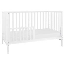 Load image into Gallery viewer, White 4-in-1 Convertible Crib, Greenguard Gold Certified for Safe Nursery