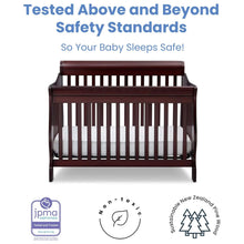 Load image into Gallery viewer, Children Canton 4-in-1 Convertible Crib, Easy to Assemble