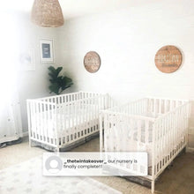 Load image into Gallery viewer, White 4-in-1 Convertible Crib, Greenguard Gold Certified for Nursery