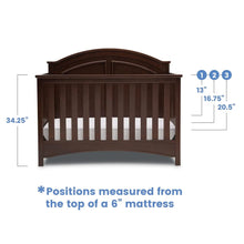 Load image into Gallery viewer, Children&#39;s 6-in-1 Convertible Crib, Greenguard Gold Certified for Safe Nursery