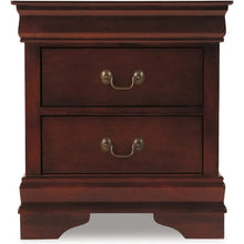 Load image into Gallery viewer, Traditional Dark Brown 2 Drawer Nightstand - Classic Bedroom Furniture Storage