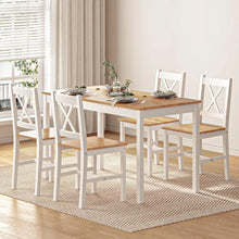 Load image into Gallery viewer, Modern 5-Piece Dining Table and Chairs Set - Stylish Kitchen Dining Room Furniture