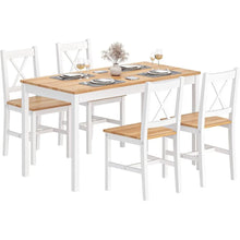 Load image into Gallery viewer, Modern 5-Piece Dining Table and Chairs Set - Stylish Kitchen Dining Room Furniture