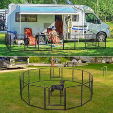 Load image into Gallery viewer, 40&quot; Outdoor Pet Playpen, 16 Panels, Big Dog Exercise Pen, Foldable