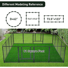 Load image into Gallery viewer, 40&quot; Outdoor Pet Playpen, 16 Panels, Big Dog Exercise Pen, Foldable