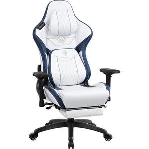 Big & Tall Gaming Chair w/ Footrest - Ergonomic High Back Office Chair, Headrest & Lumbar