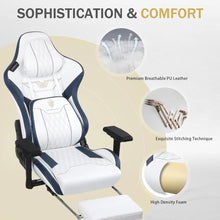 Load image into Gallery viewer, Big &amp; Tall Gaming Chair w/ Footrest - Ergonomic High Back Office Chair, Headrest &amp; Lumbar