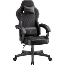 Load image into Gallery viewer, PU Leather Gaming Chair - Ergonomic High Back Reclining Computer Chair, 350 LBS