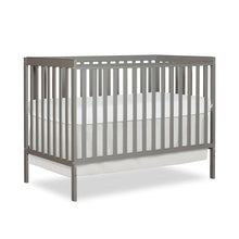 Load image into Gallery viewer, Cool Grey 5-in-1 Convertible Crib, Greenguard Gold Certified for Safe Nursery