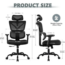 Load image into Gallery viewer, Adjustable Armrest Desk Chair, Stylish High-Back Gaming/Home Office Chair