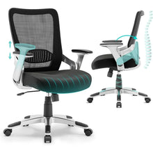 Load image into Gallery viewer, Breathable Mesh Computer Gaming Chair, Ergonomic Desk Chair with Flip-Up Arms