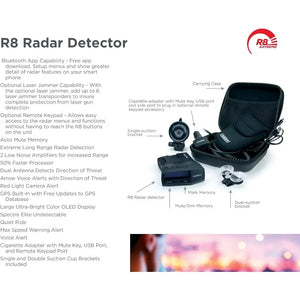 Advanced Radar/Laser Detector - Dual Antennas, Directional Arrows, Built-in GPS