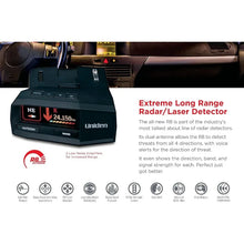 Load image into Gallery viewer, Advanced Radar/Laser Detector - Dual Antennas, Directional Arrows, Built-in GPS