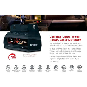 Advanced Radar/Laser Detector - Dual Antennas, Directional Arrows, Built-in GPS