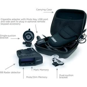 Advanced Radar/Laser Detector - Dual Antennas, Directional Arrows, Built-in GPS