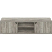 Load image into Gallery viewer, French Oak TV Stand for 55 Inch TVs: Classic Design with Door Storage