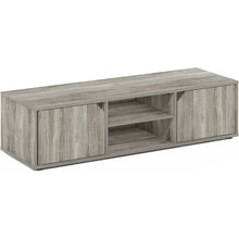 Load image into Gallery viewer, French Oak TV Stand for 55 Inch TVs: Classic Design with Door Storage