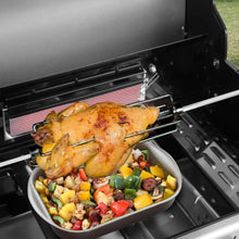 Load image into Gallery viewer, 5-Burner BBQ Cabinet Style Propane Gas Grill - Rotisserie, Sear &amp; Side Burner Kit