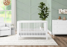 Load image into Gallery viewer, White 6-in-1 Convertible Crib, Greenguard Gold Certified for Safe Sleep