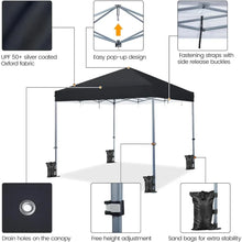 Load image into Gallery viewer, Commercial Gazebo Canopy - 12&#39; x 12&#39; Portable Instant Pop-Up Outdoor Tent