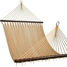 Load image into Gallery viewer, 10 FT Polyester Rope Hammock | 2 Person, Spreader Bars, Extra Large