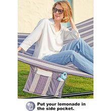 Load image into Gallery viewer, Weatherproof Hammock w/ 12ft Steel Stand | Outdoor Furniture for 1-2 People