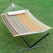 Load image into Gallery viewer, 12ft Heavy Duty Hammock Stand - Waterproof 2 Person Hammock for Backyard Patio