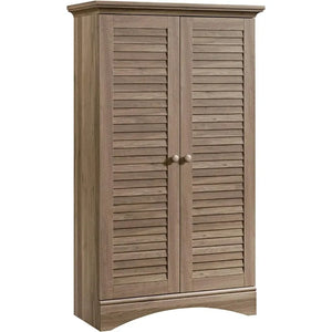 Salt Oak Storage Pantry Cabinet, 35.43"L x 16.73"W x 61.02"H