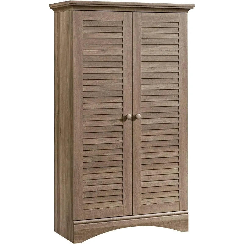 Salt Oak Storage Pantry Cabinet, 35.43