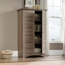 Load image into Gallery viewer, Salt Oak Storage Pantry Cabinet, 35.43&quot;L x 16.73&quot;W x 61.02&quot;H