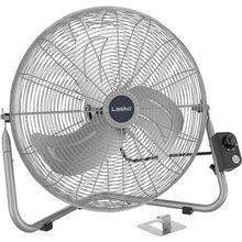 Load image into Gallery viewer, 20&quot; Black Max Performance Floor Fan with Wall Mount &amp; Pivoting Head