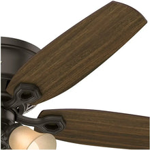 Load image into Gallery viewer, 52-Inch Bronze Indoor Ceiling Fan with Light | Low-Profile Energy Star Design