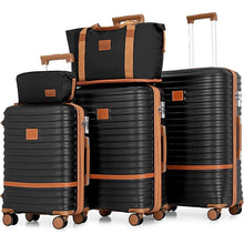 Load image into Gallery viewer, Expandable Travel Luggage Set - 3 Piece Suitcases with Spinner Wheels, TSA Lock