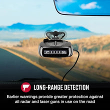 Load image into Gallery viewer, Powerful Laser &amp; Radar Detector with Long Range, Bluetooth, Front/Rear Monitoring