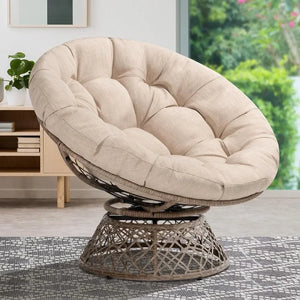 Bedroom Living Room Chairs - Soft Thick Cushion, Durable Steel Frame Construction