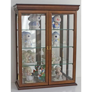 Glass Display Cabinet - Curio Living Room Display with Door