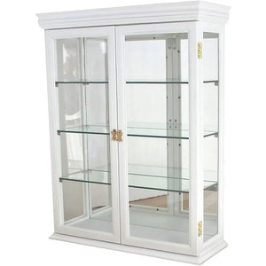 Glass Display Cabinet - Curio Living Room Display with Door