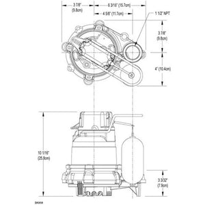 High-Performance M53 Pump - American-Made for Storage Shed Drainage