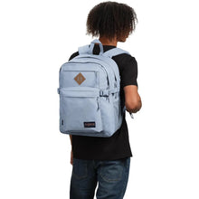 Load image into Gallery viewer, Travel or Work Bookbag with 15&quot; Laptop Pack and Leather Accents