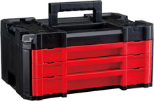 Load image into Gallery viewer, Comprehensive Machine Tool Kit, 1/4&quot; and 3/8&quot; Drives, Includes 3-Drawer Sturdy Toolbox