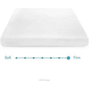 5-Inch Firm Memory Foam Mattress - Medium Firm Gel Infused, Twin Size