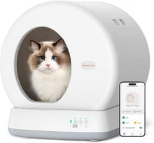 Load image into Gallery viewer, Automatic Self-Cleaning Cat Litter Box - Integrated Safety, Extra Large for Multi Cats