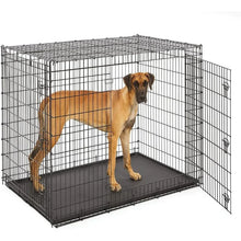 Load image into Gallery viewer, Homes for Pets SL54DD XXL Double Door Dog Crate, Great Dane, Mastiff, St. Bernard