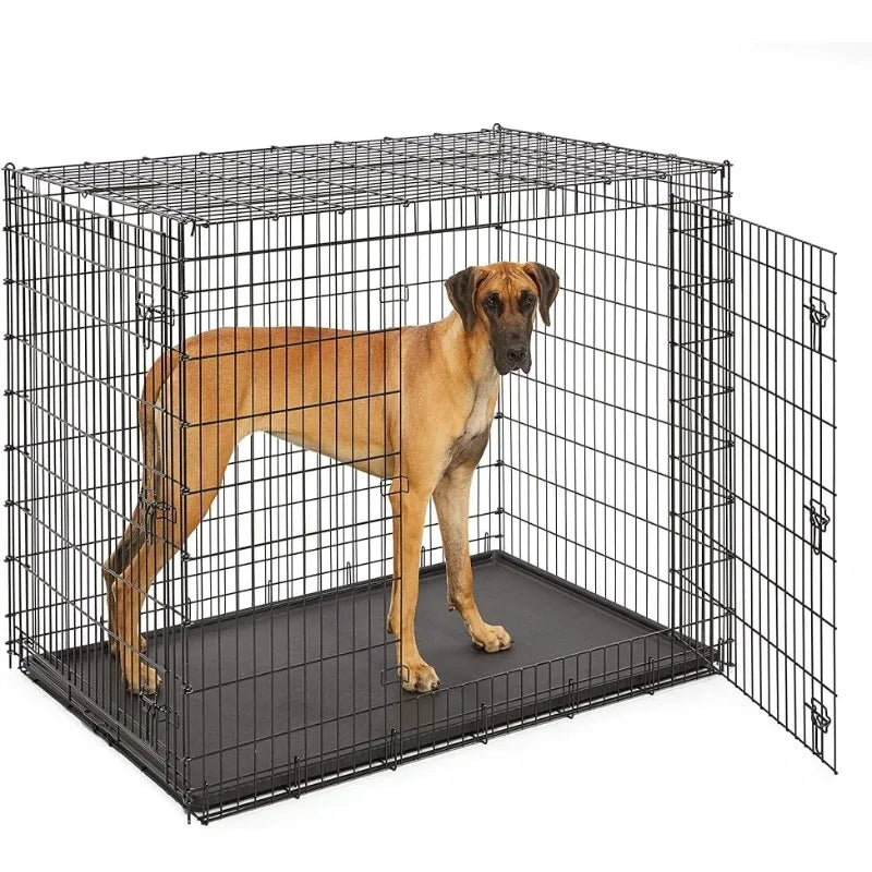 Homes for Pets SL54DD XXL Double Door Dog Crate, Great Dane, Mastiff, St. Bernard