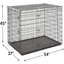 Load image into Gallery viewer, Homes for Pets SL54DD XXL Double Door Dog Crate, Great Dane, Mastiff, St. Bernard